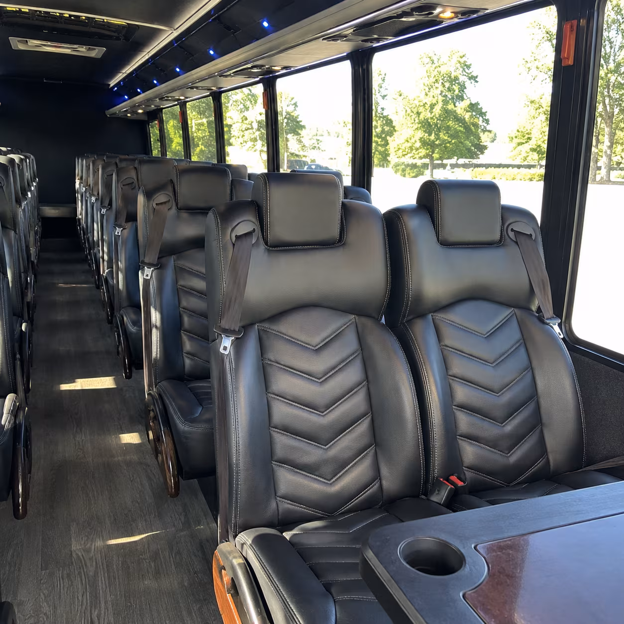 queen creek school event transportation onboard seating